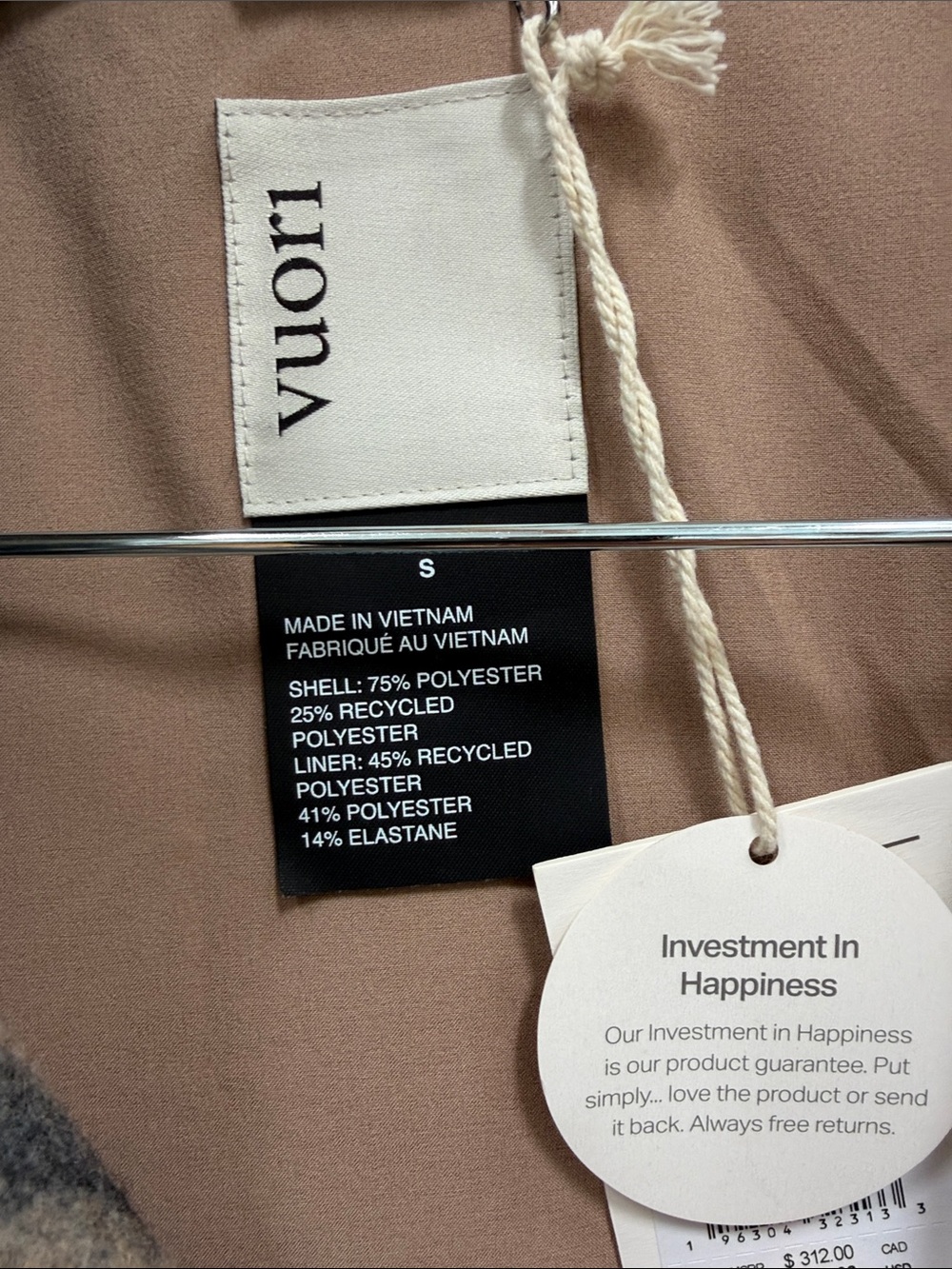 Vuori - WMNS - Ballard Coat - S - Picture 6 of 14